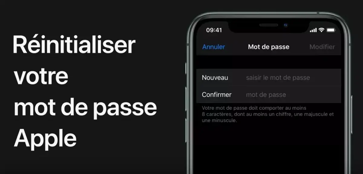 Comment réinitialiser le mot de passe de son identifiant Apple [vidéo]