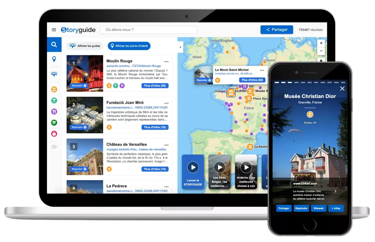 Storyguide : une App française pour visiter le monde depuis son canapé