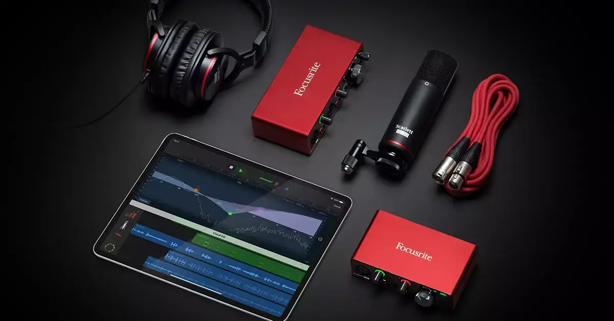 Focusrite annonce le support officiel des Scarlett Solo/2i2 pour les iPad Pro 2018/2020