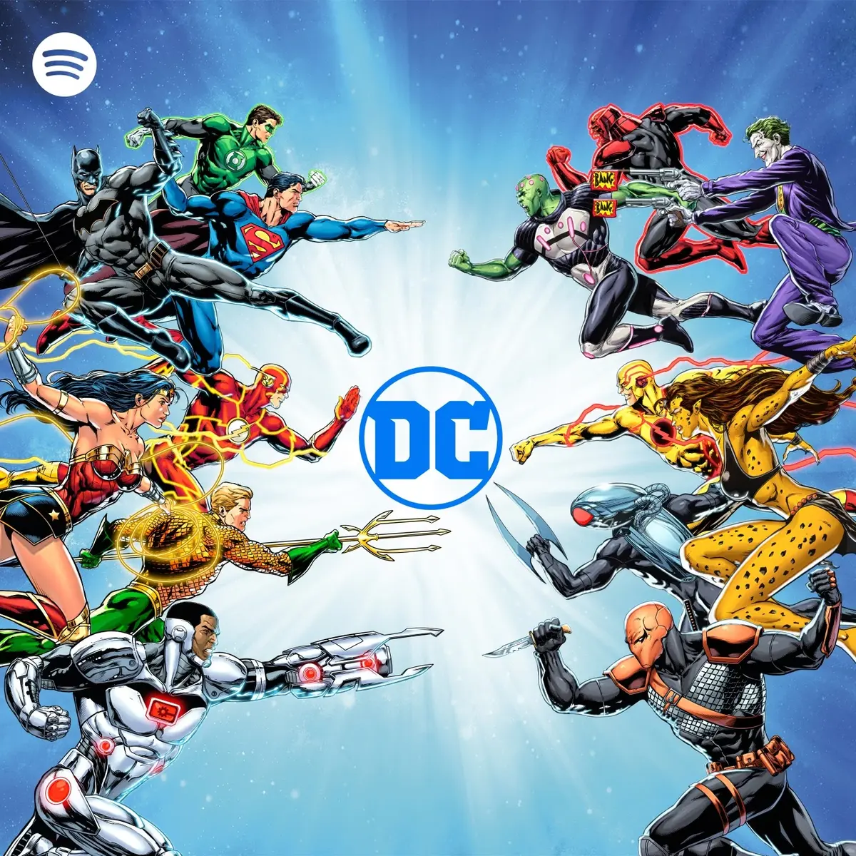 Spotify s'associe à Warner Bros. et DC pour des super-héros en podcasts