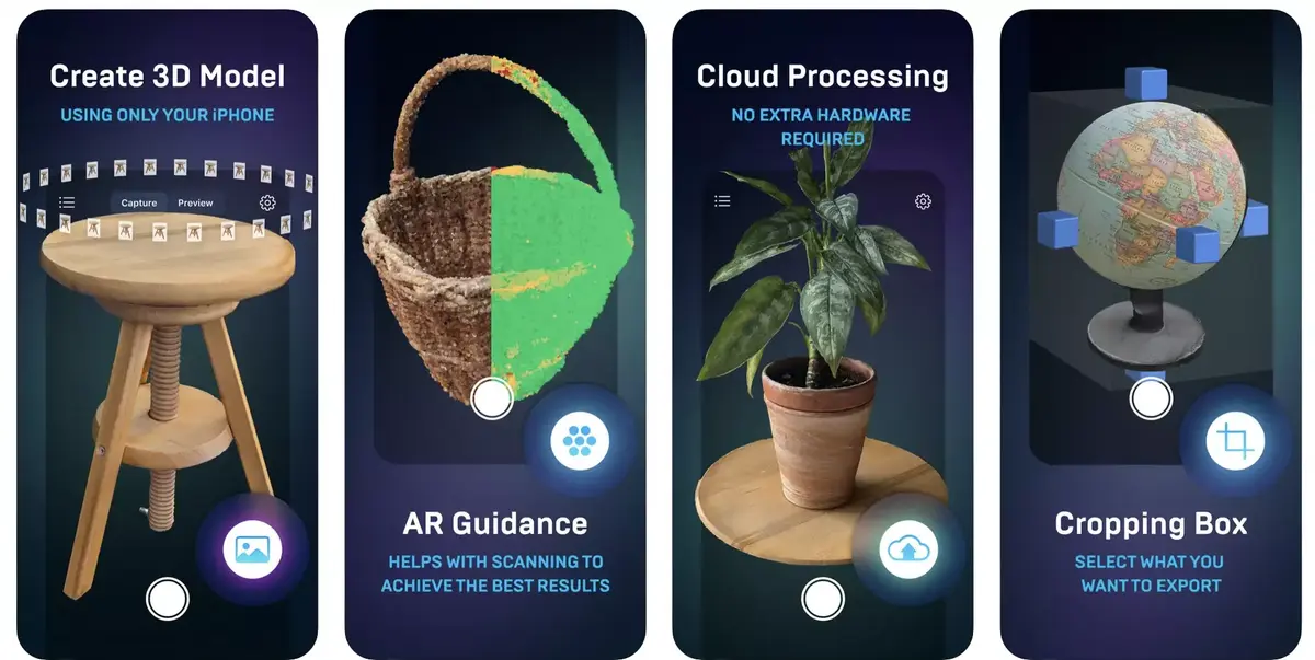 L'app RealityScan (Epic Games) pour réaliser des objets 3D est dispo !
