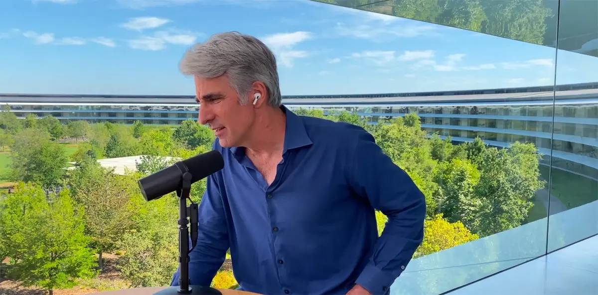 Craig Federighi : « et pourquoi pas une keynote virtuelle tous les ans ! »