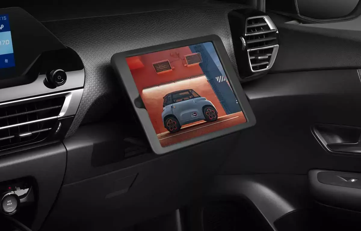 VE : un gros support iPad mais une petite batterie pour la nouvelle Citroën C4