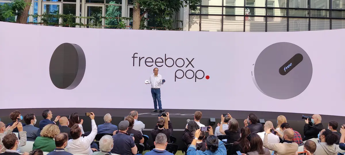 Freebox Pop : 5Gbps, WiFi AC, Upload 700Mbps, 4K HDR, et une nouvelle interface