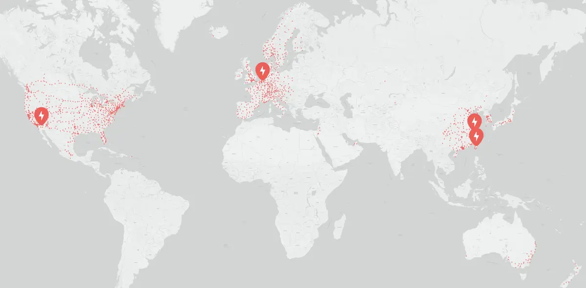 VE : Tesla fête ses 2 000 stations de charge (dont 74 en France) + un centre à Lille