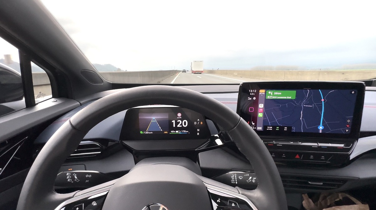 Essai Volkswagen ID.5 GTX : prix, autonomie, consos, recharge et conduite sur neige