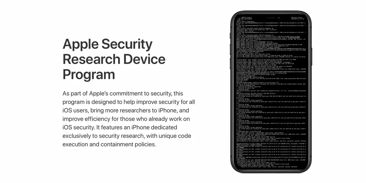  fournit des iPhone à la sécurité amoindrie aux chercheurs