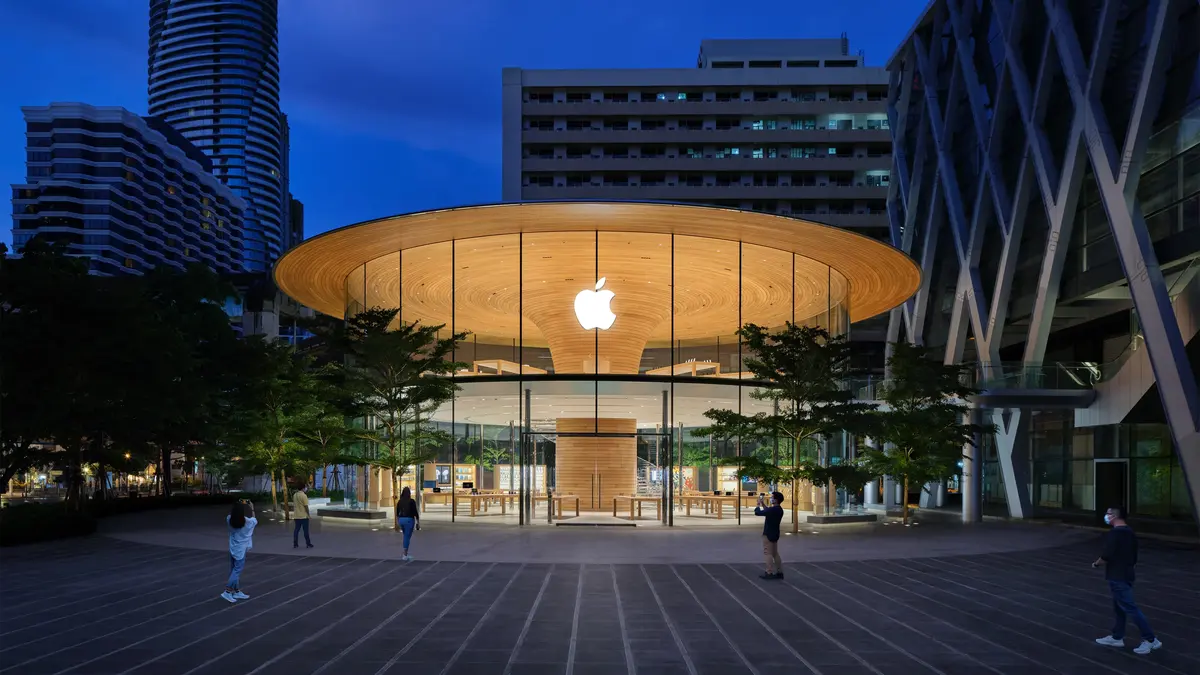 Apple tease sur son nouvel Apple Store thaïlandais, en forme de cylindre