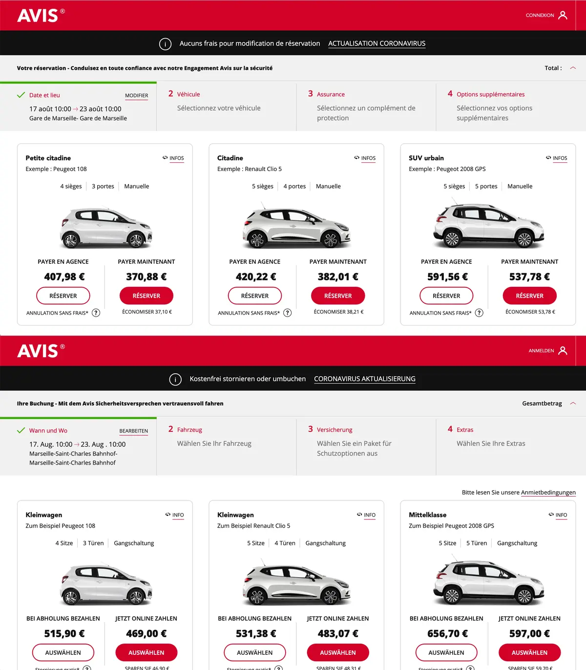 Des locations de voitures moins chères avec un VPN (Bon plan : NordVPN à 3,11€/mois)