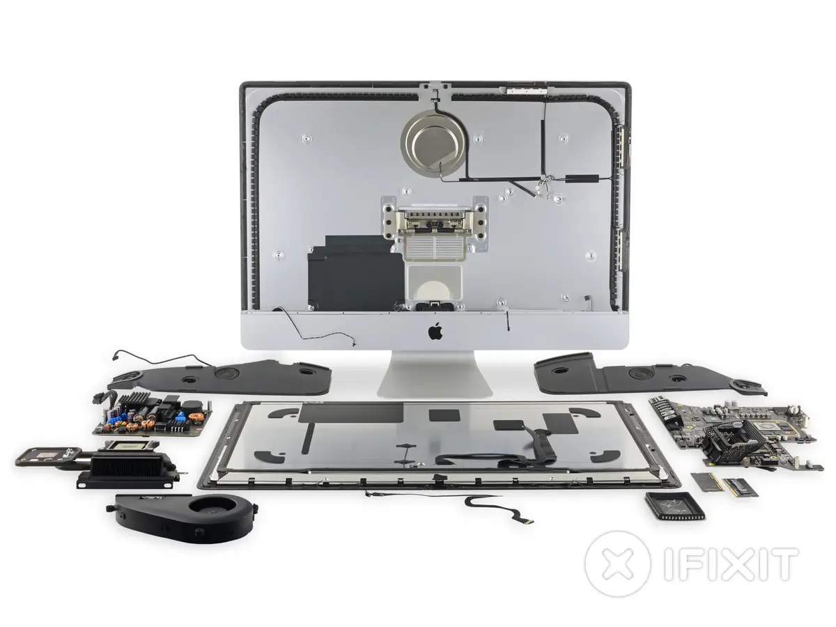 iFixit démonte l'iMac 5K 2020 et le passe aux rayons X