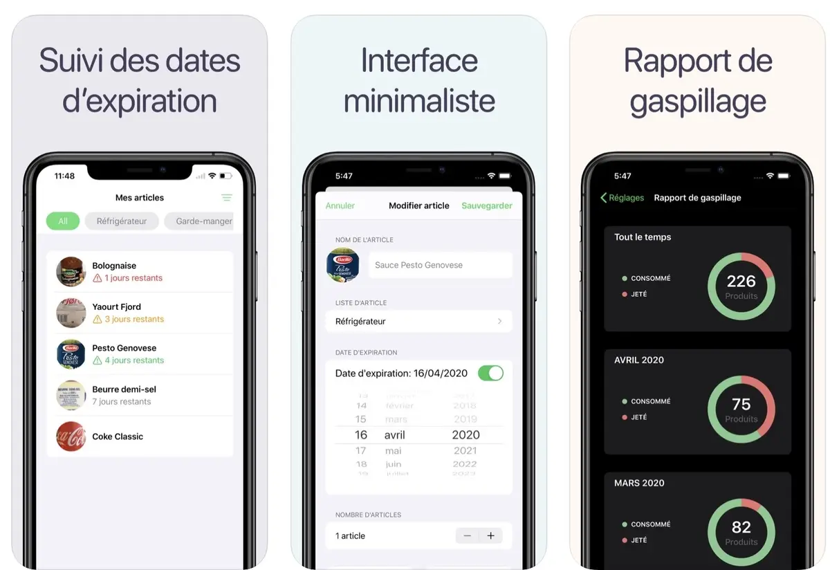 Fridge Buddy, l'app qui vous aide à gérer les dates de péremptions des aliments