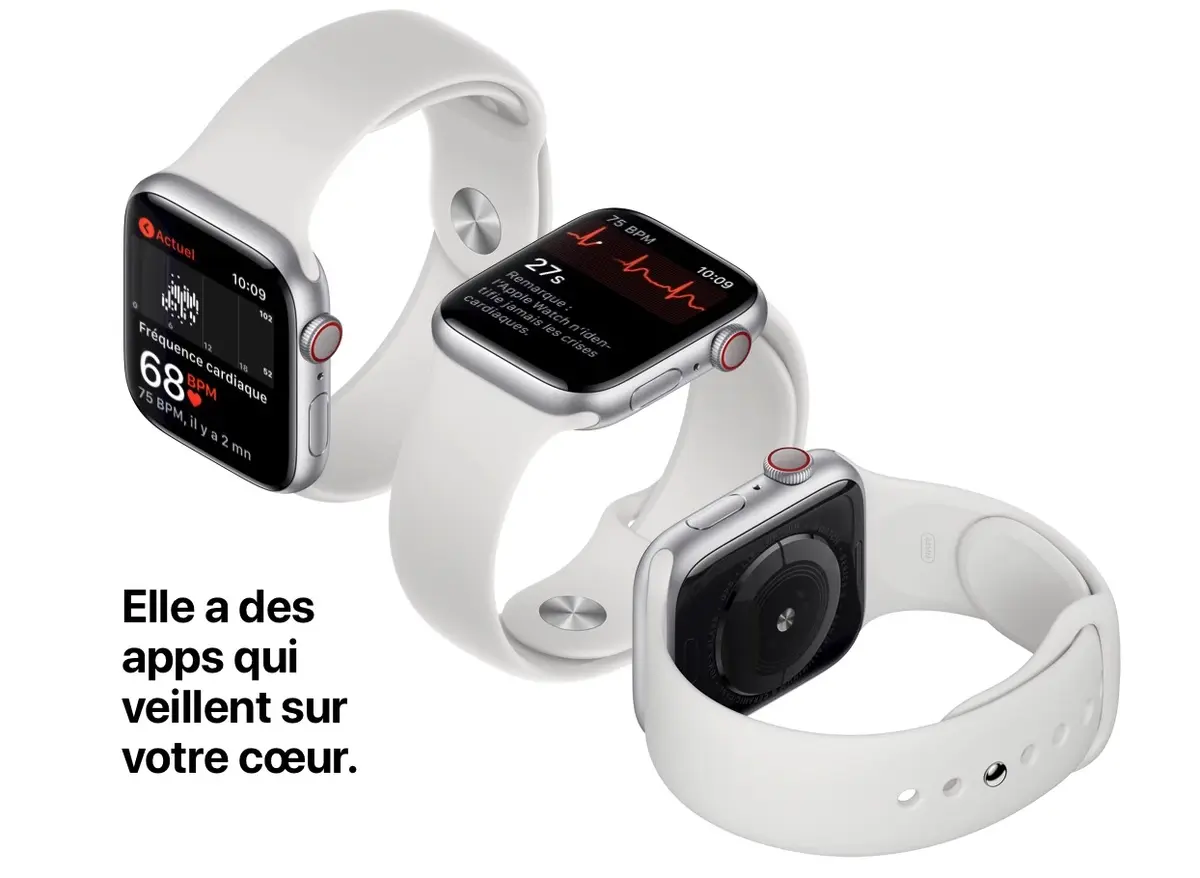 L'Apple Watch alerte une française de 77 ans d'une arythmie cardiaque