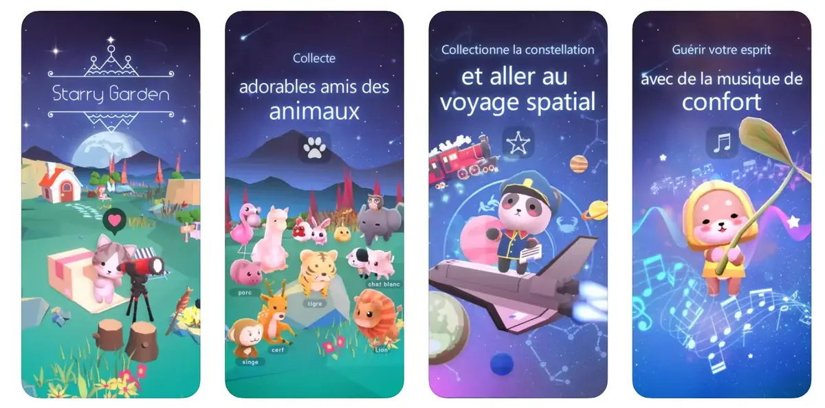 Starry Garden, une app éducative pour découvrir les étoiles (pour les plus jeunes)