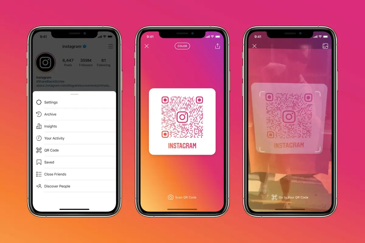 Instagram se met enfin aux QR codes