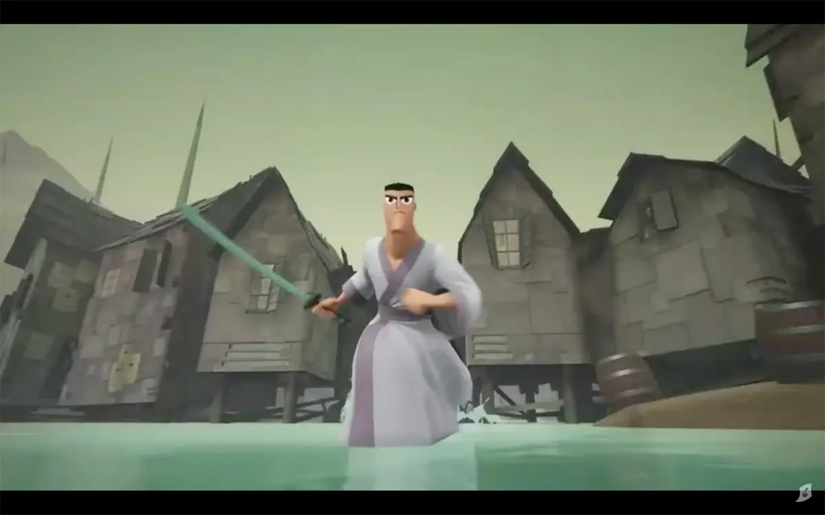 Samurai Jack va combattre les Ninjas sur  Arcade