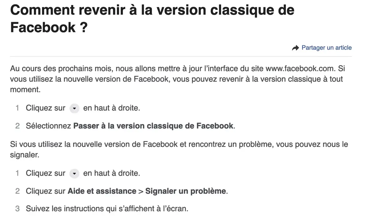 Les petits changements de Facebook (nouvelle interface web) et Instagram (suggestions)