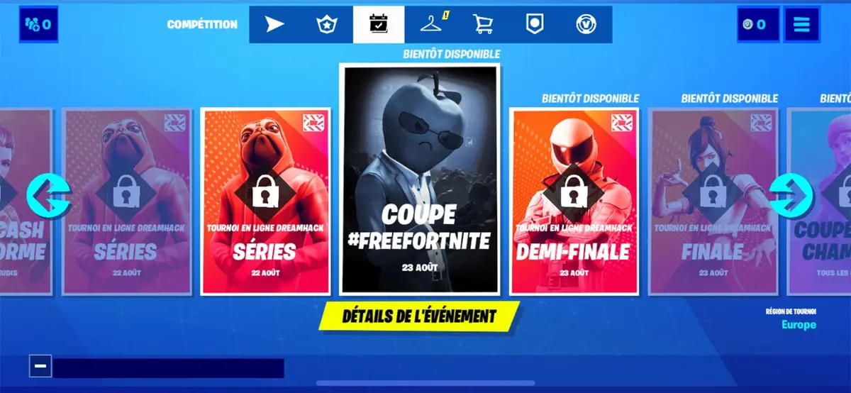 Cette semaine : #FreeFortnite, vacances en e2008, 2000 milliards et un bug