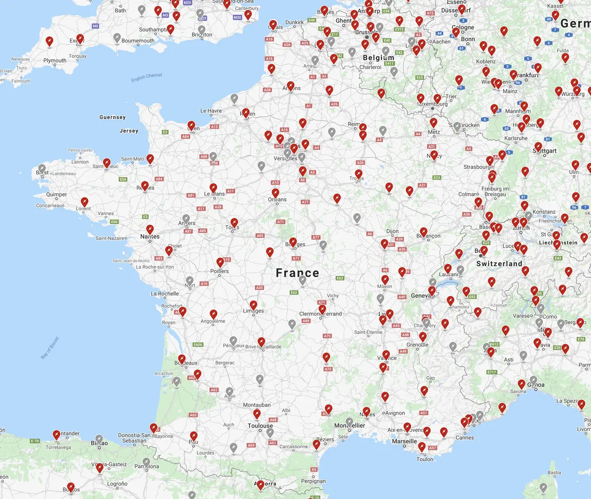 VE : combien y'a-t-il de stations Ionity en France ? Tesla toujours devant ?