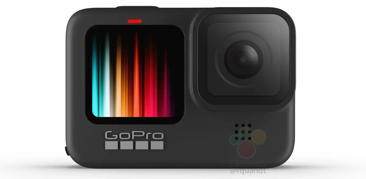 Une GoPro Hero 9 Black avec écran couleur à l'avant ?