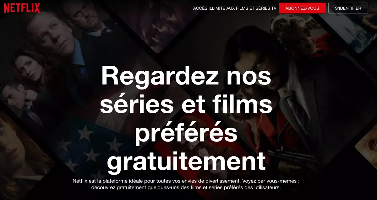 Netflix propose de découvrir gratuitement ses contenus (sur Mac, mais pas sur iPhone)