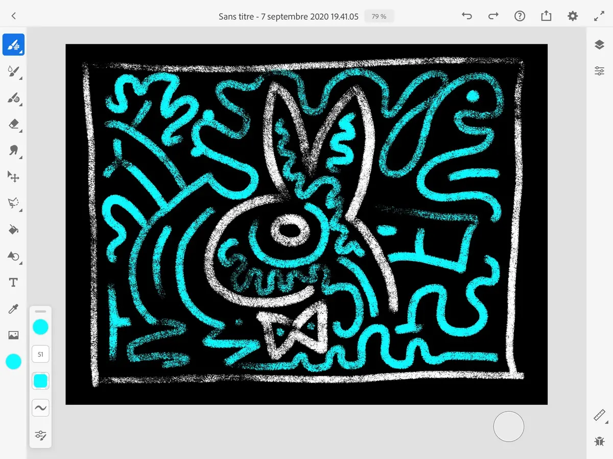 Adobe dévoile 32 pinceaux inédits en hommage à Keith Haring (Photoshop + Fresco)