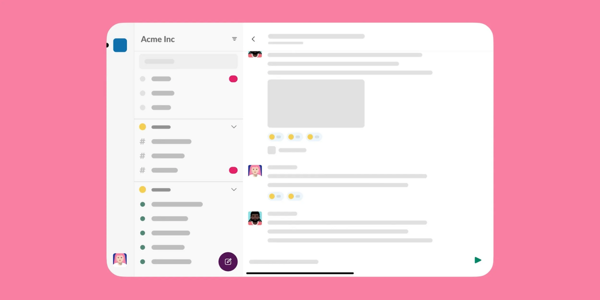 La version iPadOS de Slack dévoile une nouvelle interface utilisateur !