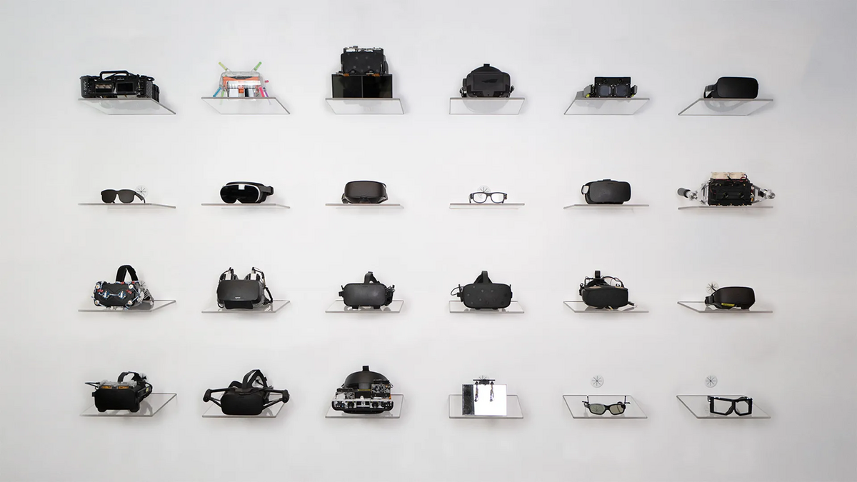 Meta présente sa collection de prototypes de casques VR