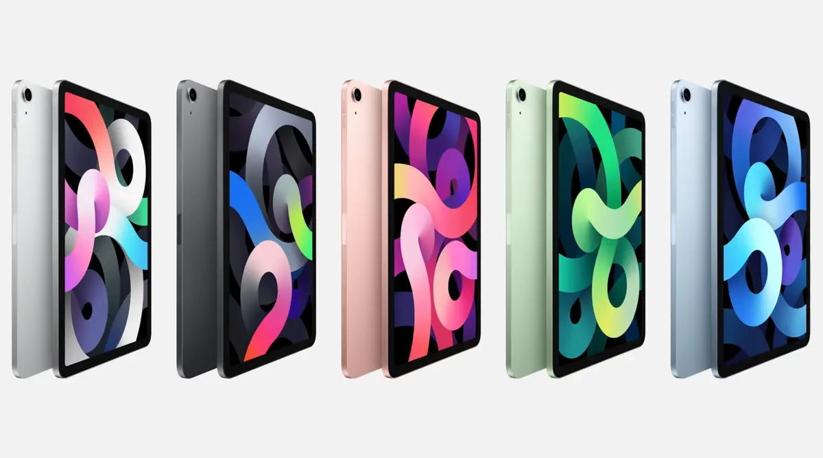 Nouvel iPad Air 4 (A14 Bionic en 5nm, design, couleurs et TouchID...) et nouvel iPad 8