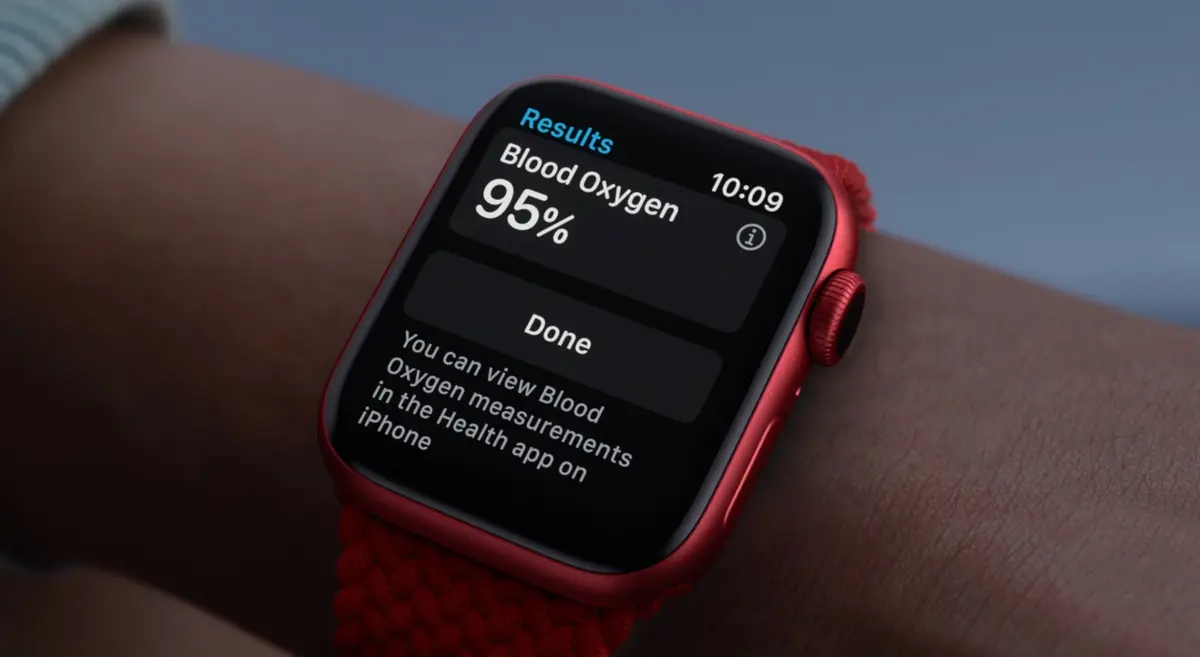 L'Apple Watch Series 6 mesure l'oxygène dans le sang (oxymètre + nouvelle app)