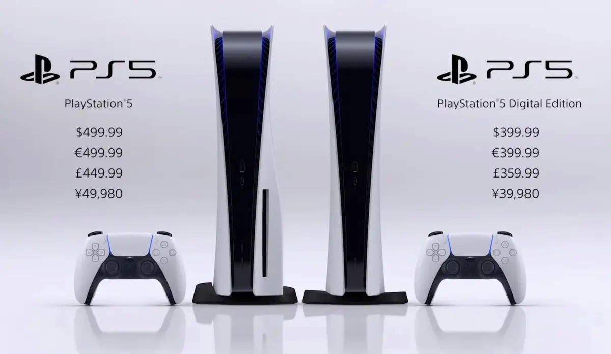 La PS5 sera disponible le 19 novembre en France pour 399€ (Digital) ou 499€