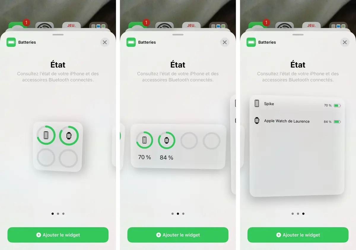 iOS 14 : écran d'accueil, widgets et autres paramétrages