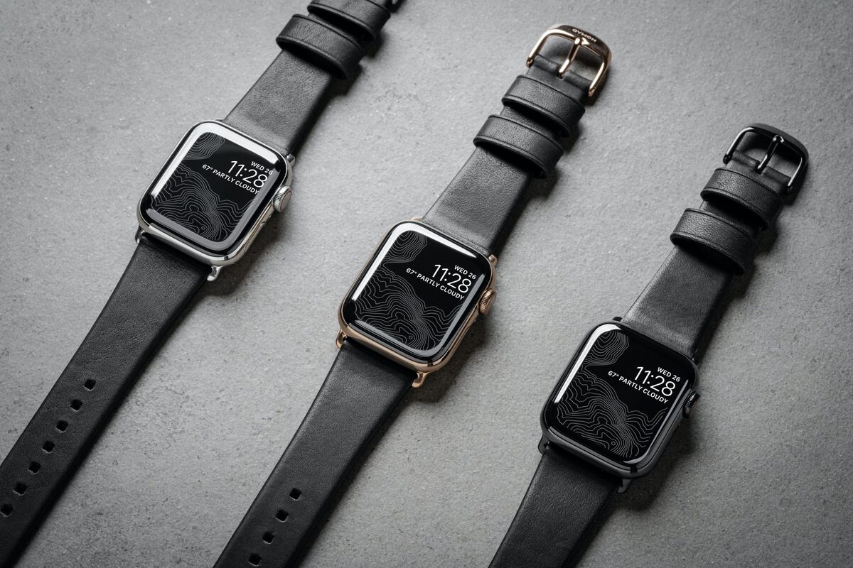 De nouveaux bracelets en cuir pour Apple Watch chez Nomad