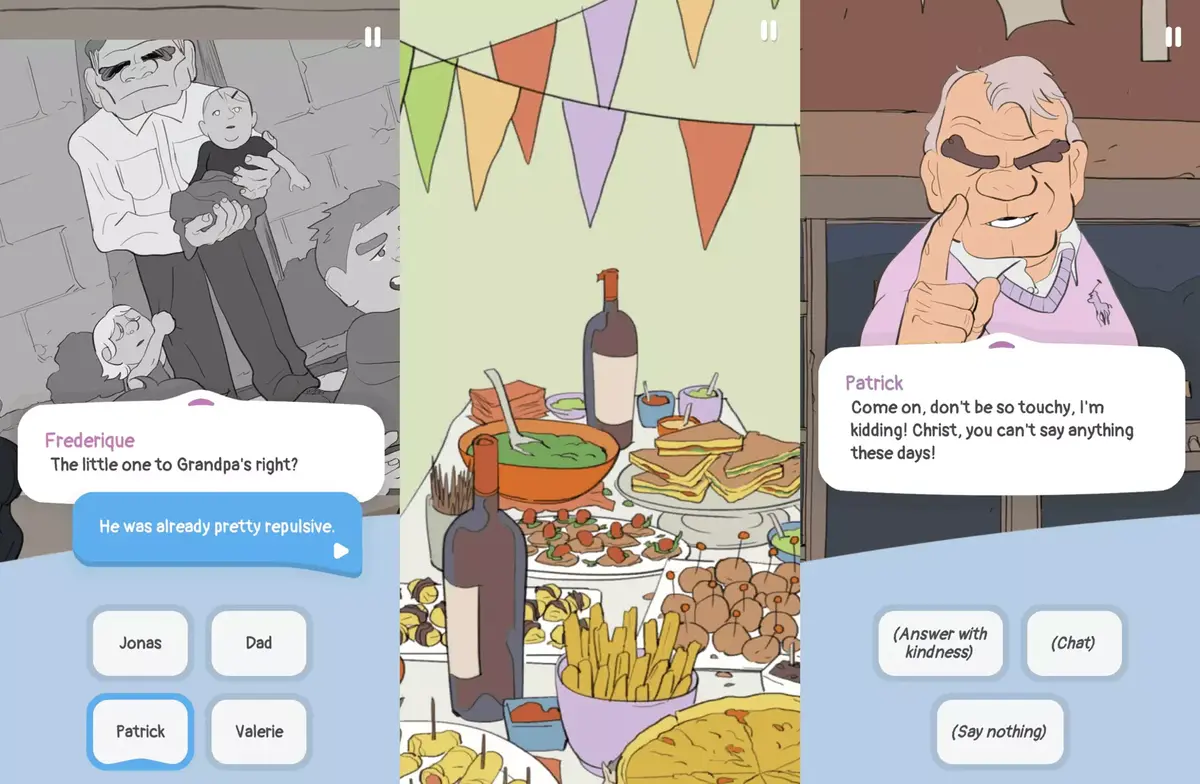 Le visual novel à l'humour cinglant Family Bash débarque sur iOS le 27 avril