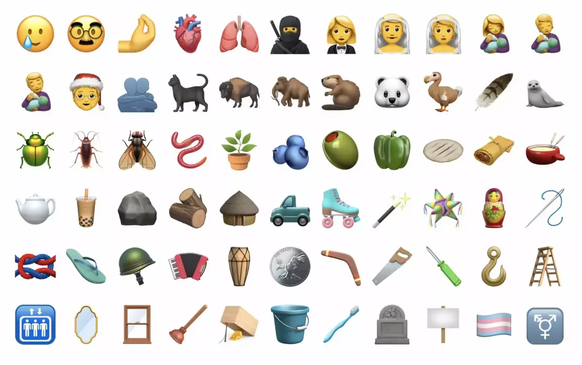 La dernière bêta d’iOS 14.2 dévoile 117 nouveaux émojis