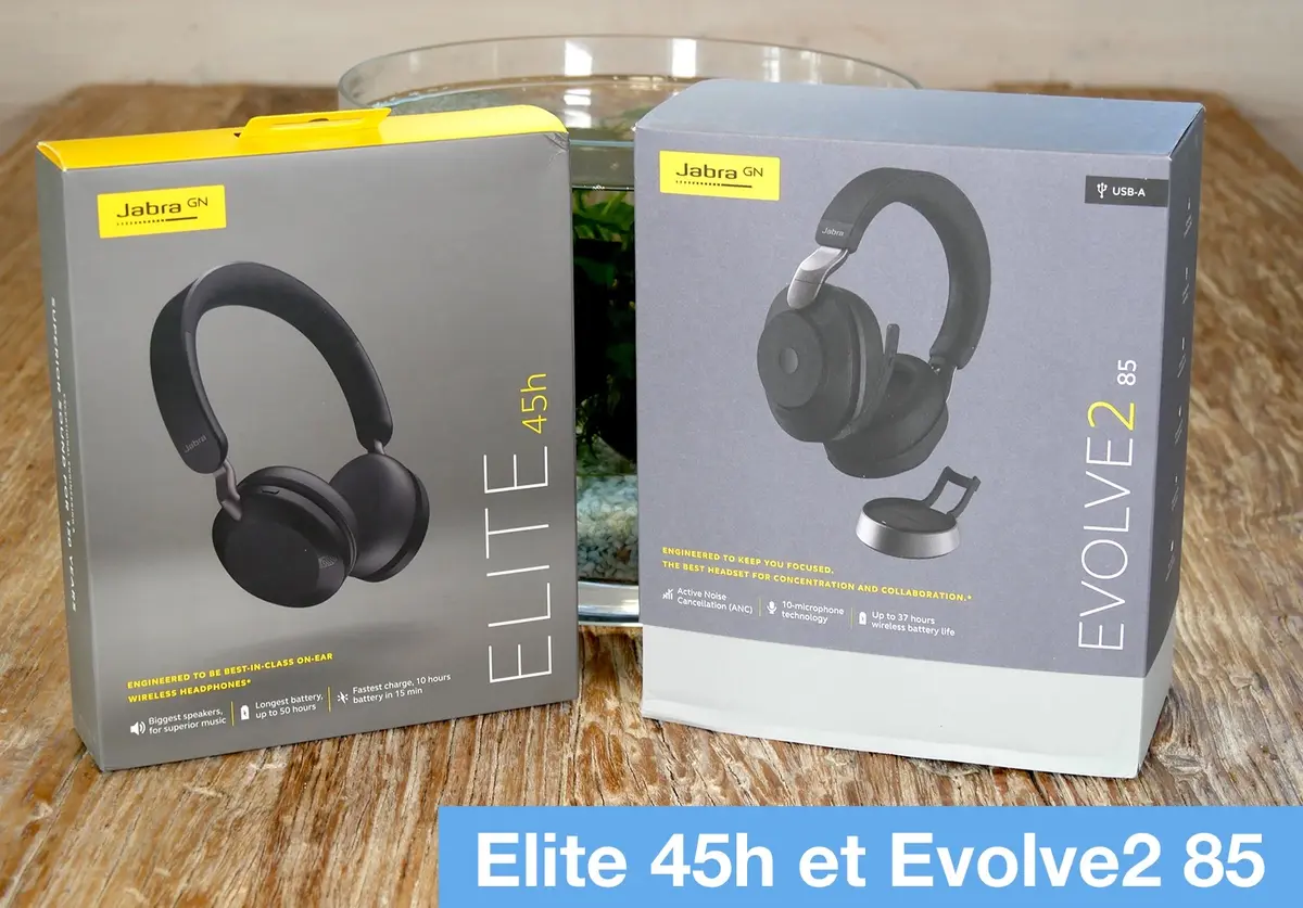 סקירה מפורשת של אוזניות Jabra Elite 45h ו