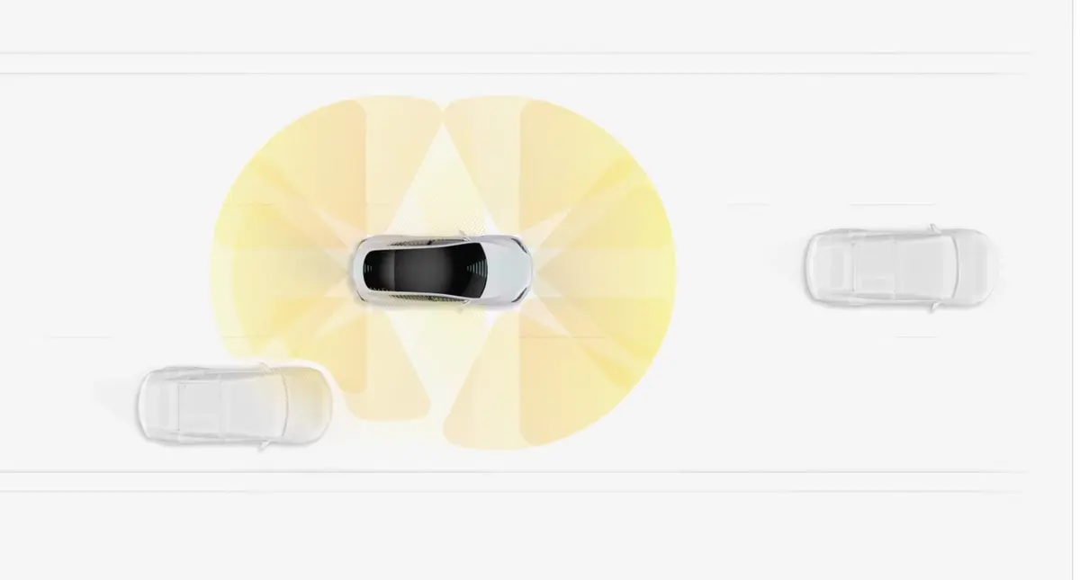 Chez Tesla, la caméra 360 sera en option (dans un pack à 7500€)