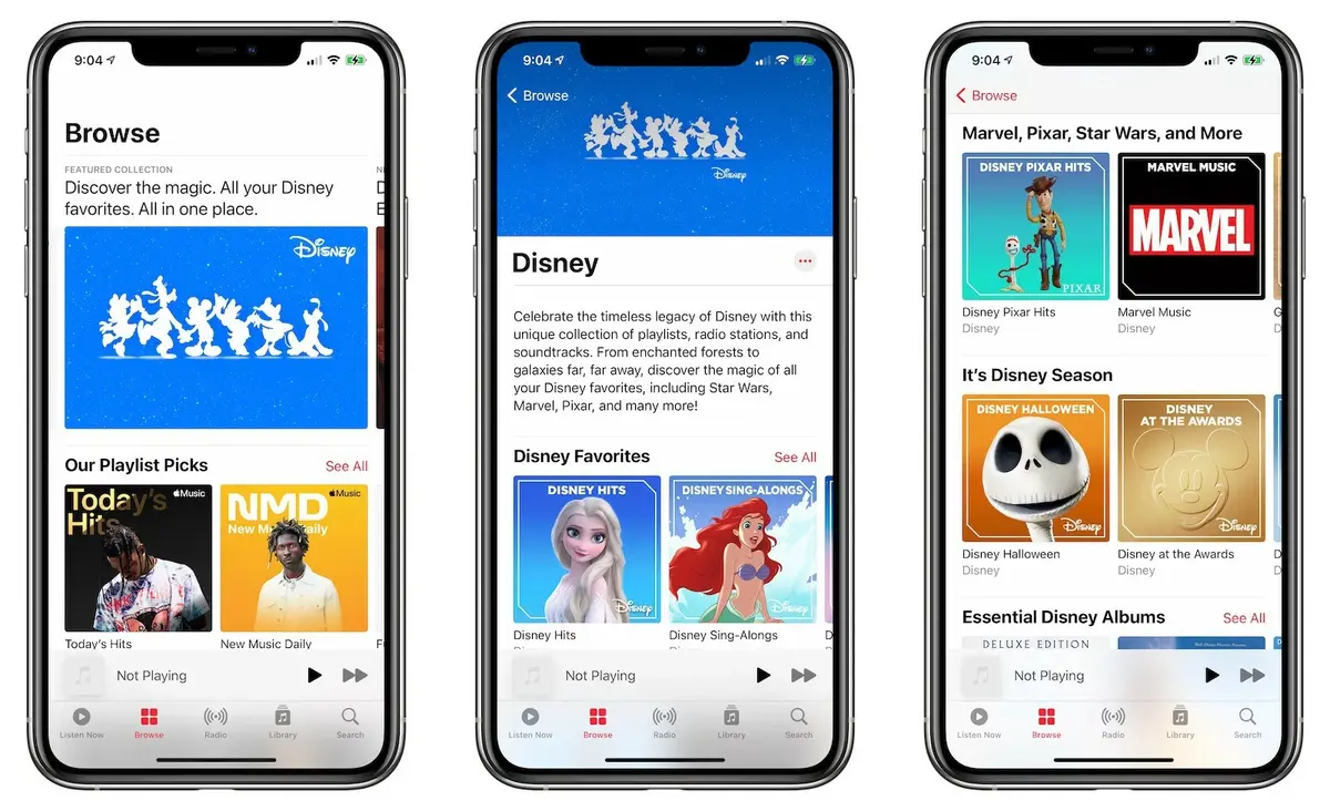 Apple Music développe son catalogue Disney, Marvel, Pixar et Star Wars