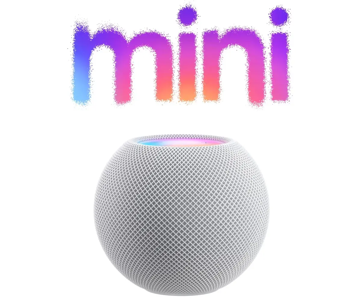 HomePod mini : une puissance de 20W max et un câble d'alimentation non détachable