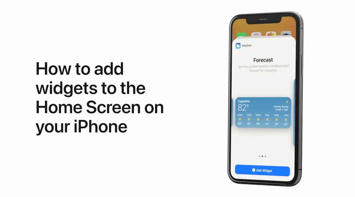 iOS 14 : comment gérer les Widgets sur iPhone [vidéo Apple]
