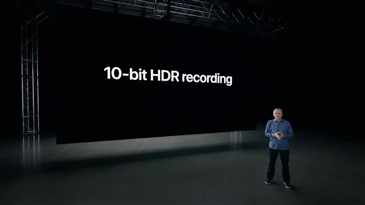 Quels appareils iOS/iPadOS pour enregistrer/éditer du contenu 10 bits HDR Dolby Vision