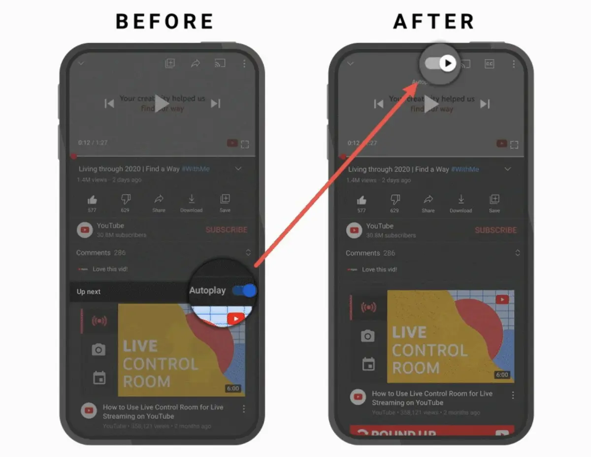 Google : l'app YouTube est désormais plus intuitive sur iOS