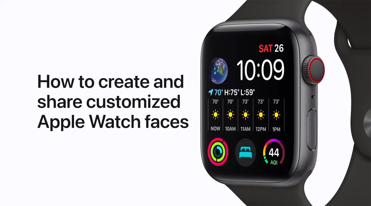 watchOS 7 : comment modifier et partager les cadrans de son Apple Watch [vidéo Apple]