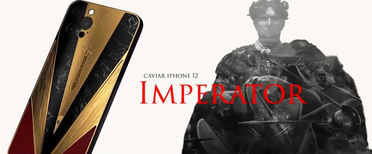 Caviar customise des iPhone 12 Pro aux lignes guerrières de 5 490 à 46 460 $