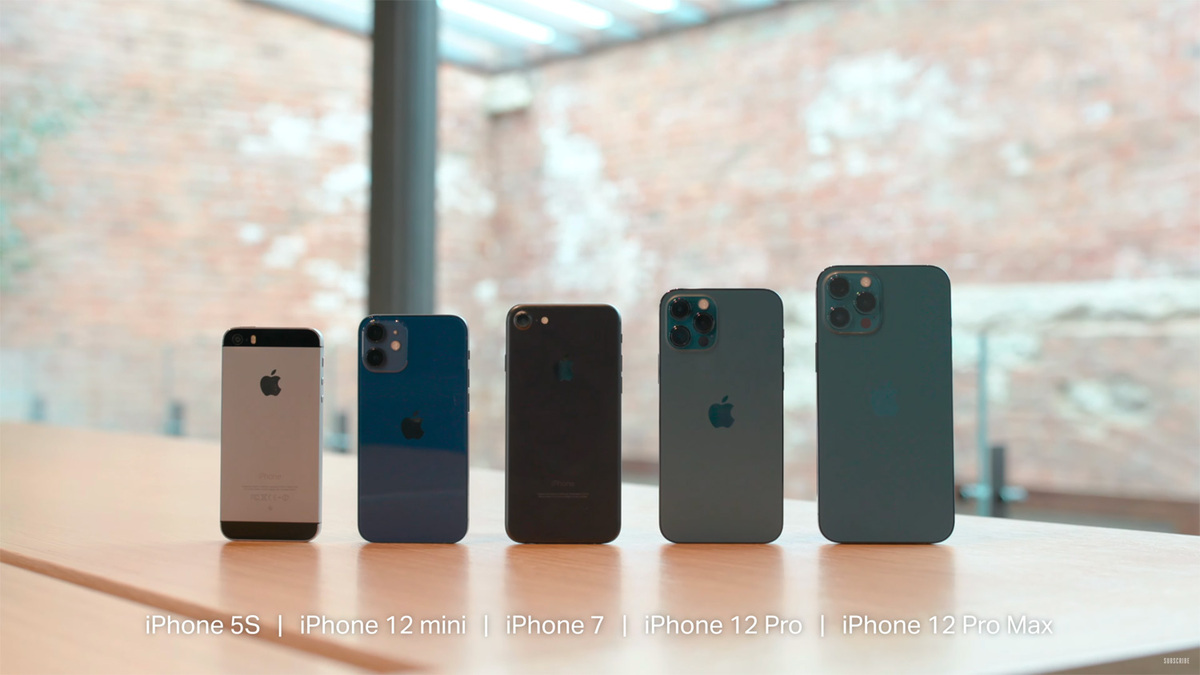 L'image du jour : les premiers iPhone 12 mini et 12 Pro Max se dévoilent