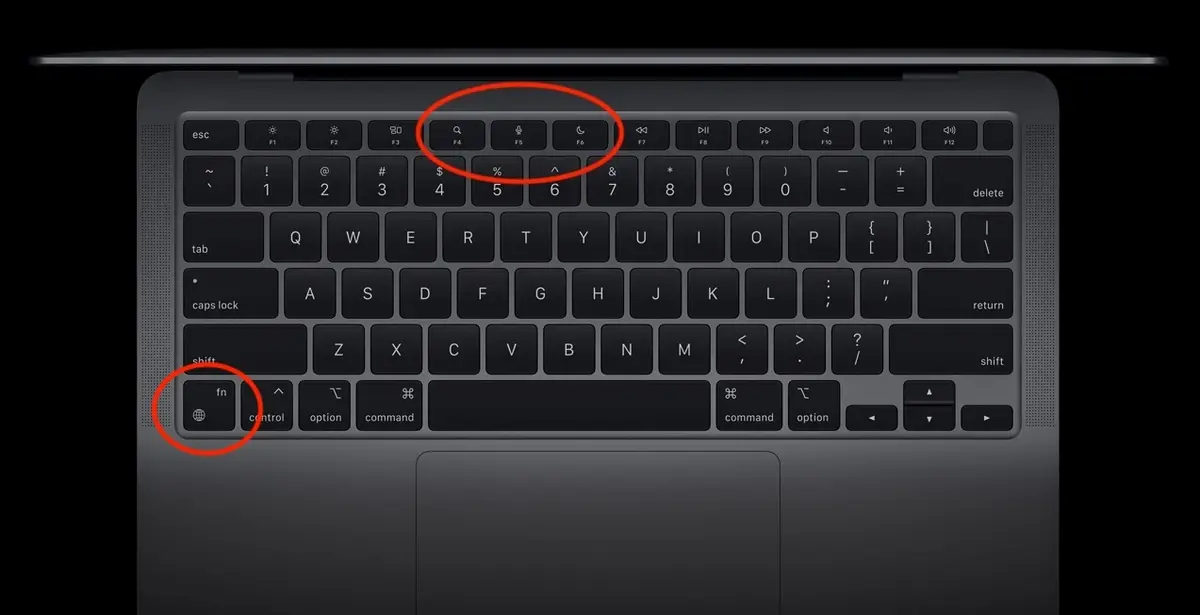 MacBook Air : des petits changements pour les touches de fonction