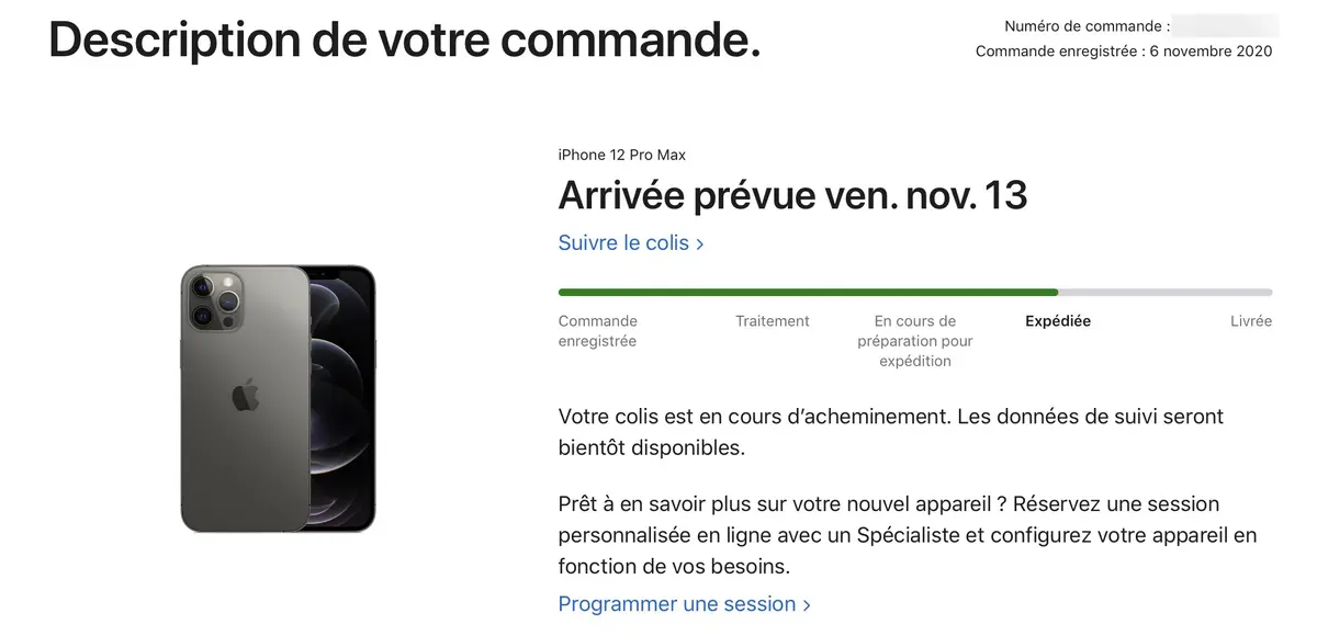 Apple expédie les iPhone 12 mini et 12 Pro Max !