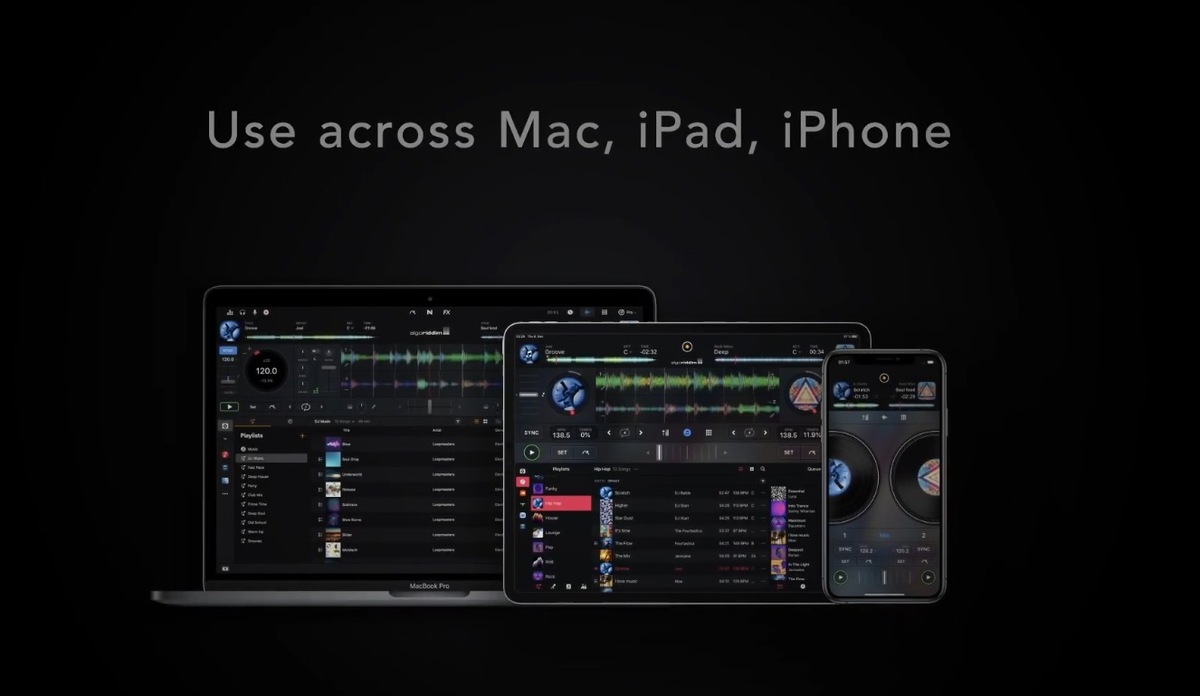 Djay Pro permet de contrôler l'application sans toucher l'iPad