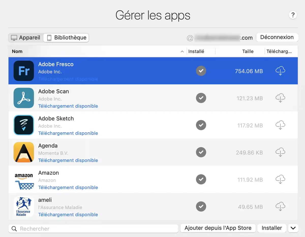 Comment installer des apps iOS - iPadOS sur un Mac M1 (depuis le Mac App Store)