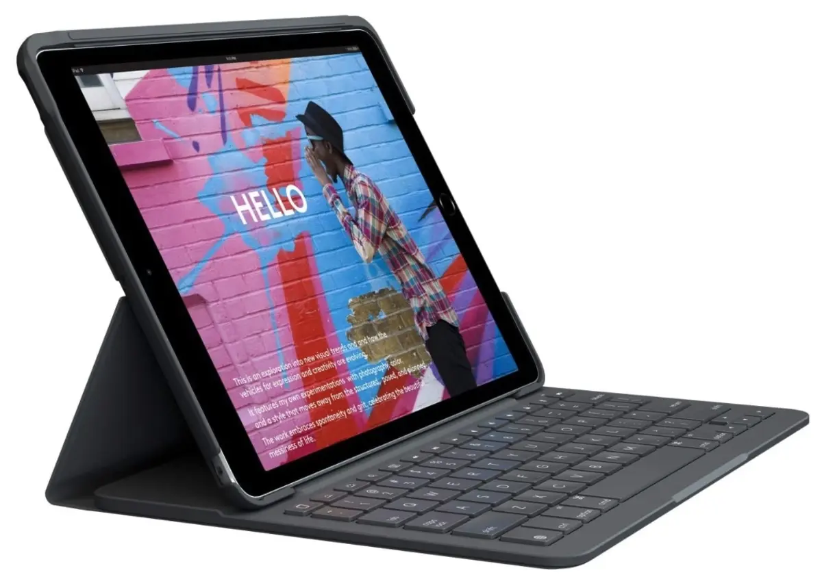 Logitech Slim Folio iPad 7/8 ב