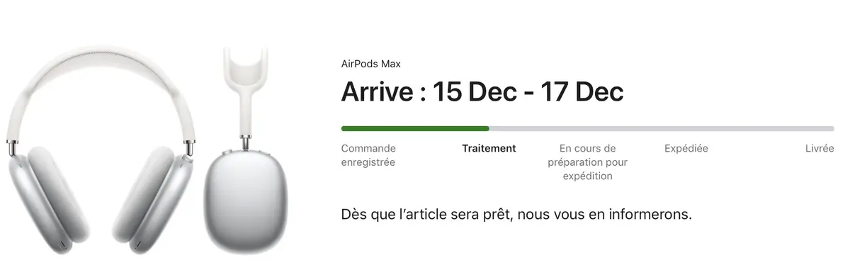 AirPods Max : les livraisons demain semblent compromises en Europe